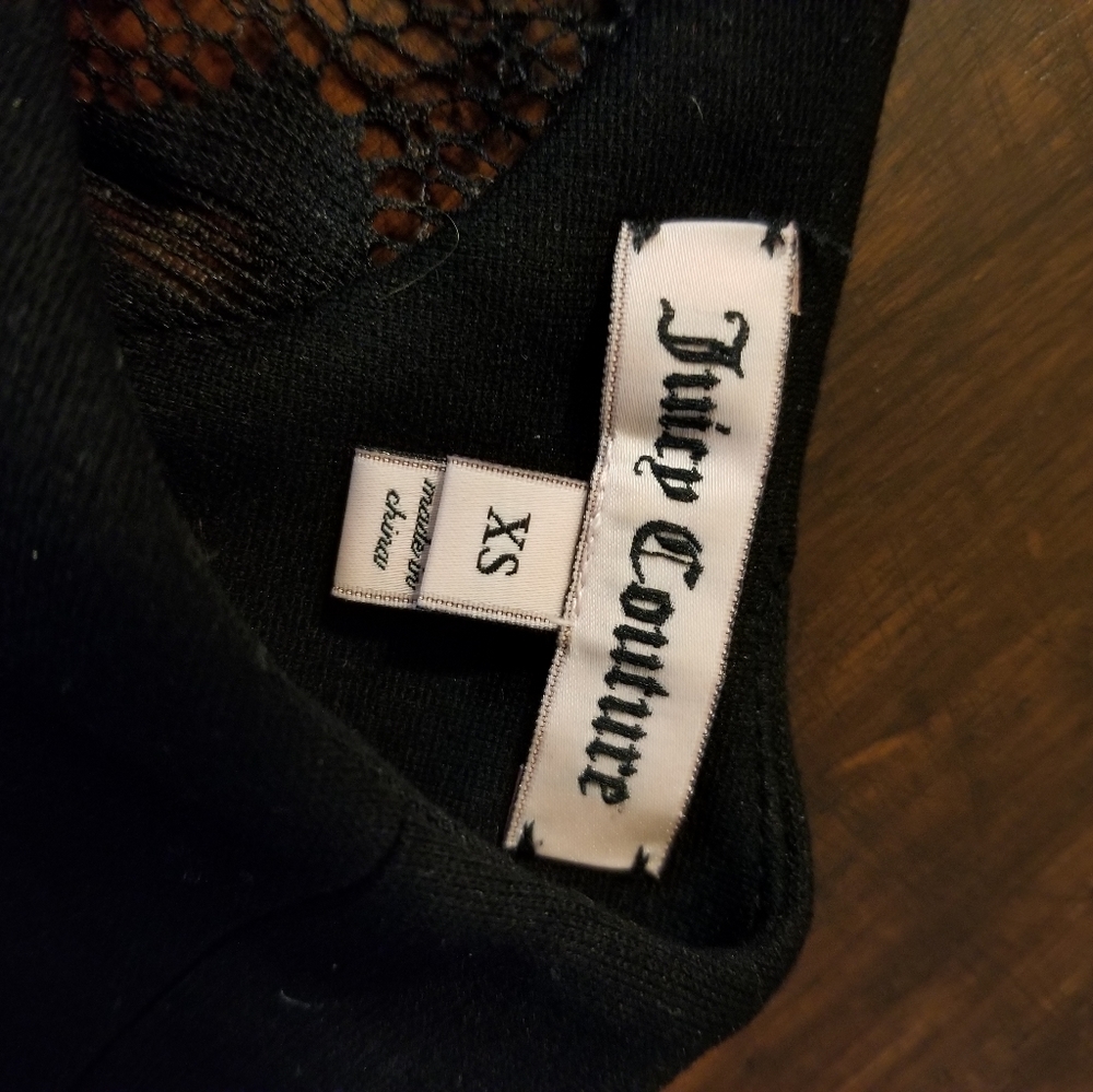 💙 Juicy Couture black deco lace dress - Picture 9 of 13